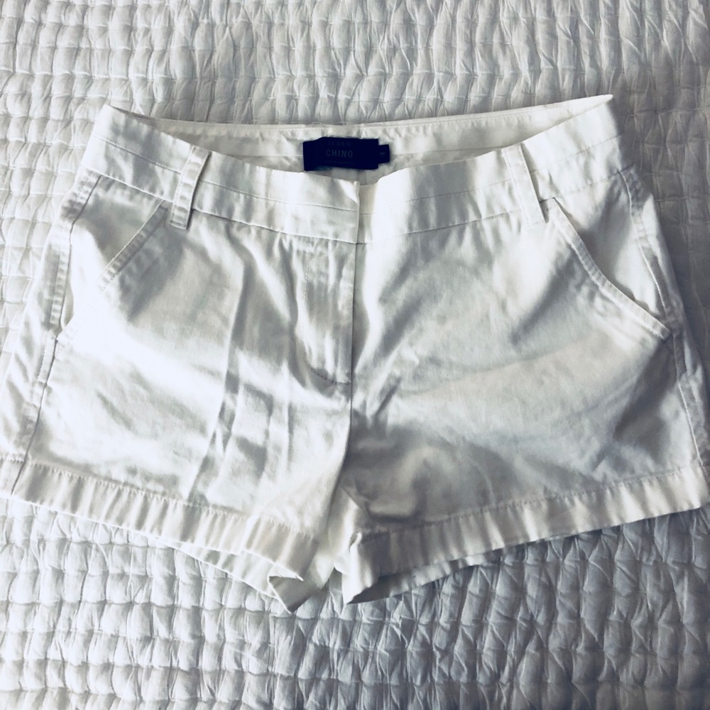 JCrew 4” chino shorts